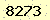 請輸入此驗證碼 : 8273