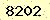 請輸入此驗證碼 : 8202