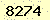 請輸入此驗證碼 : 8274