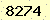 請輸入此驗證碼 : 8274