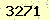 請輸入此驗證碼 : 3271
