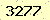 請輸入此驗證碼 : 3277