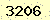 請輸入此驗證碼 : 3206
