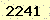 請輸入此驗證碼 : 2241