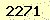 請輸入此驗證碼 : 2271