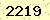 請輸入此驗證碼 : 2219