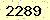 請輸入此驗證碼 : 2289