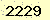 請輸入此驗證碼 : 2229