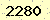 請輸入此驗證碼 : 2280