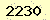 請輸入此驗證碼 : 2230
