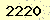 請輸入此驗證碼 : 2220
