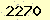 請輸入此驗證碼 : 2270