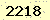 請輸入此驗證碼 : 2218