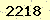 請輸入此驗證碼 : 2218