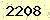 請輸入此驗證碼 : 2208