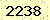 請輸入此驗證碼 : 2238