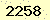 請輸入此驗證碼 : 2258