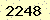 請輸入此驗證碼 : 2248