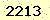 請輸入此驗證碼 : 2213