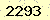 請輸入此驗證碼 : 2293