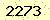 請輸入此驗證碼 : 2273