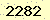 請輸入此驗證碼 : 2282