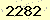 請輸入此驗證碼 : 2282