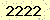 請輸入此驗證碼 : 2222
