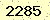 請輸入此驗證碼 : 2285