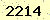 請輸入此驗證碼 : 2214