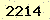 請輸入此驗證碼 : 2214