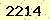 請輸入此驗證碼 : 2214