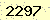 請輸入此驗證碼 : 2297