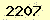 請輸入此驗證碼 : 2207