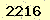 請輸入此驗證碼 : 2216