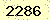 請輸入此驗證碼 : 2286