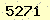 請輸入此驗證碼 : 5271