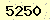 請輸入此驗證碼 : 5250