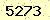 請輸入此驗證碼 : 5273