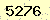 請輸入此驗證碼 : 5276