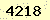 請輸入此驗證碼 : 4218