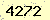 請輸入此驗證碼 : 4272