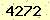 請輸入此驗證碼 : 4272