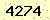 請輸入此驗證碼 : 4274