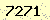 請輸入此驗證碼 : 7271