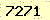 請輸入此驗證碼 : 7271