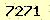 請輸入此驗證碼 : 7271