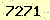 請輸入此驗證碼 : 7271