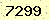 請輸入此驗證碼 : 7299