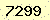 請輸入此驗證碼 : 7299